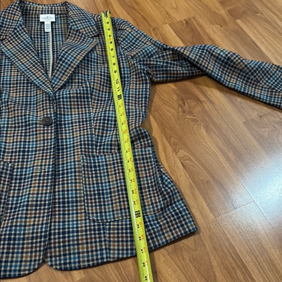 Plaid Women's Blazer - Picture 4 of 6